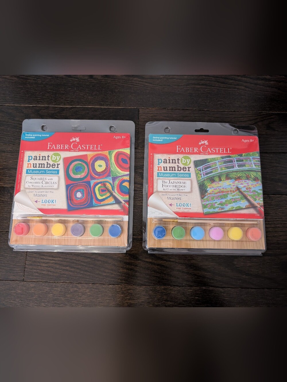 Faber-Castell Paint By Numbers, Museum Series, Set Of 2, Craft Kits
